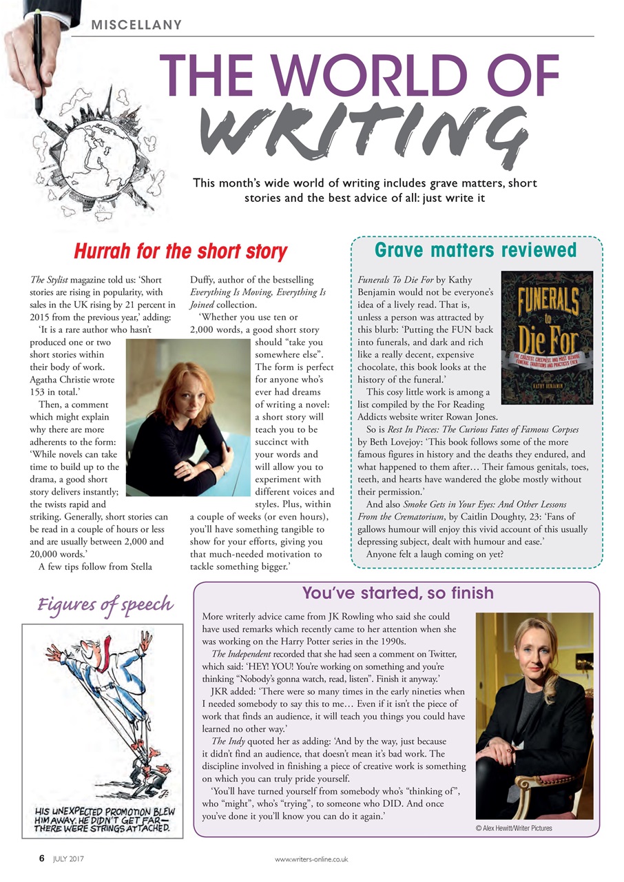 Writing Magazine Preview Pages