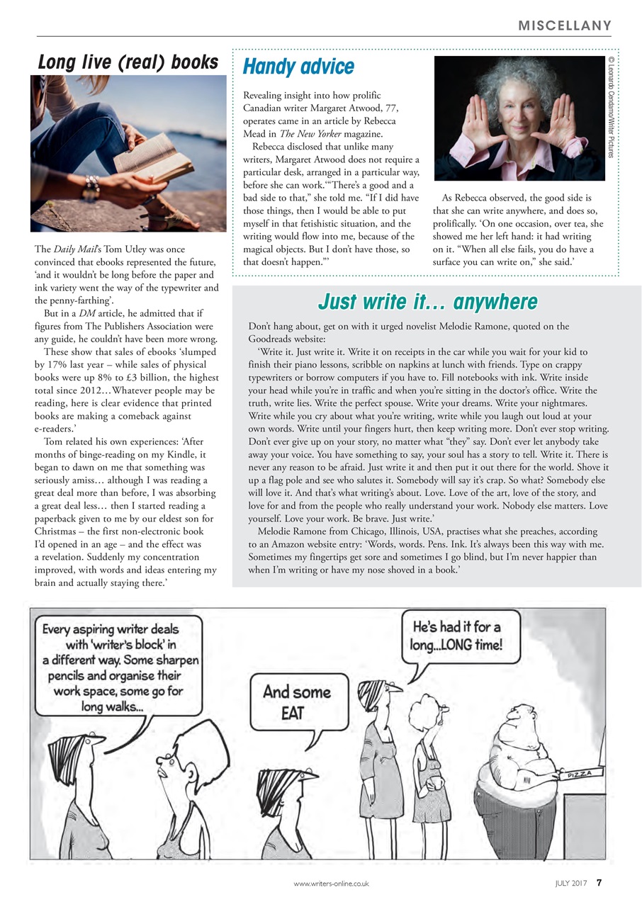 Writing Magazine Preview Pages