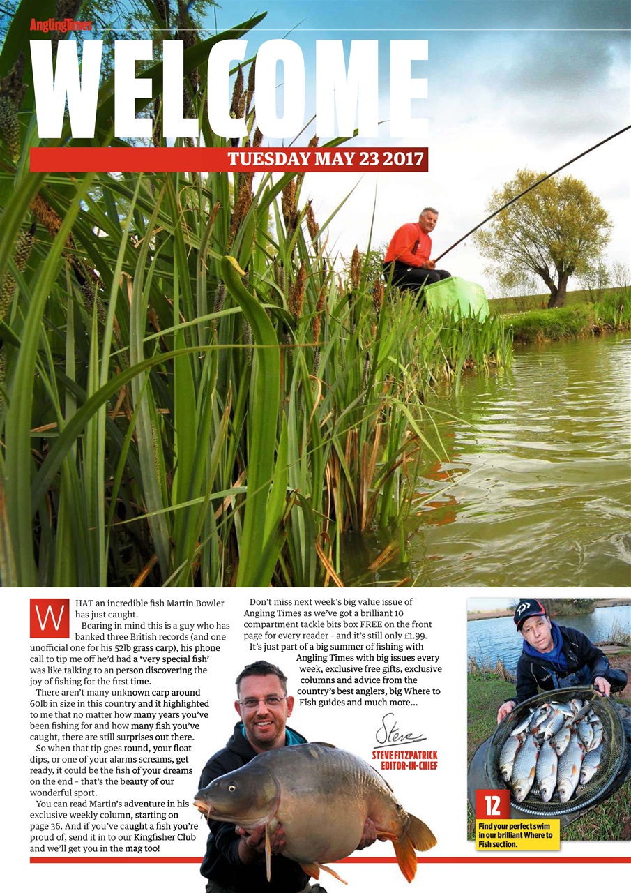 Angling Times Preview Pages
