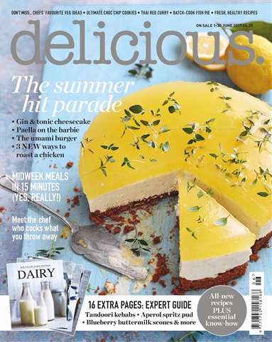 delicious. Magazine issue Jun-17