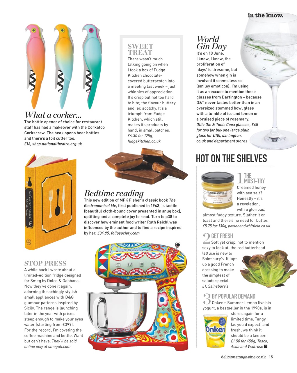 delicious. Magazine Preview Pages