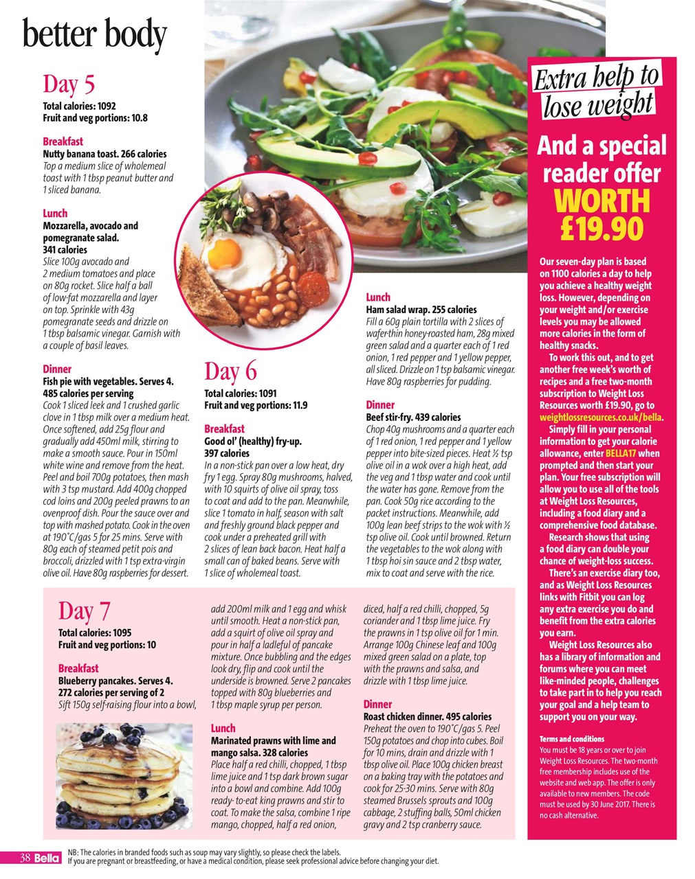 Bella Magazine Preview Pages