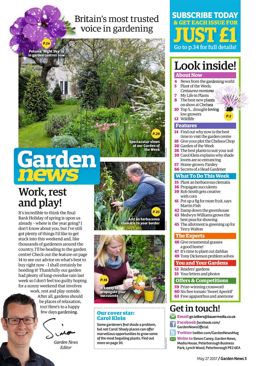 Garden News Preview Pages