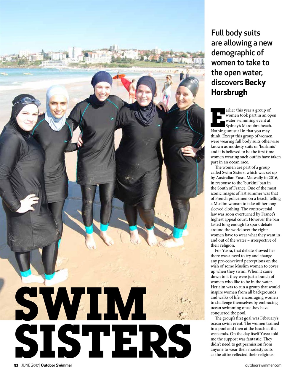 Outdoor Swimmer Preview Pages