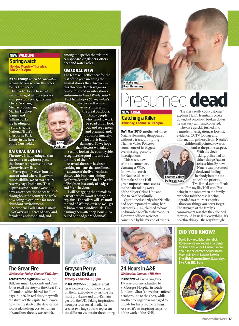 TV & Satellite Week Preview Pages