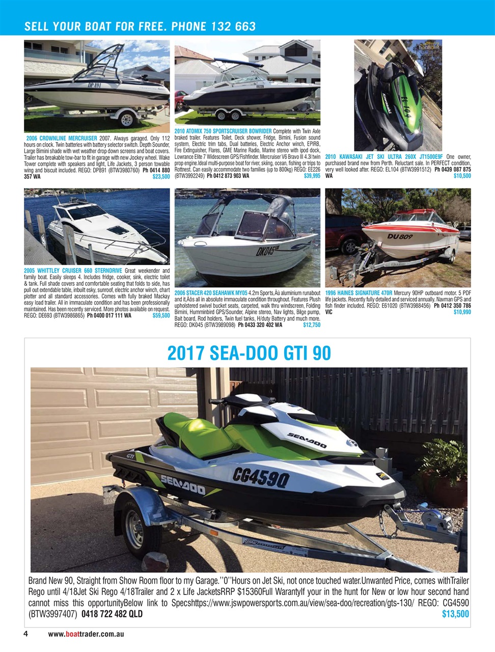 Boat Trader Australia Preview Pages