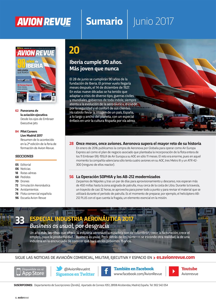 Avion Revue Internacional Preview Pages