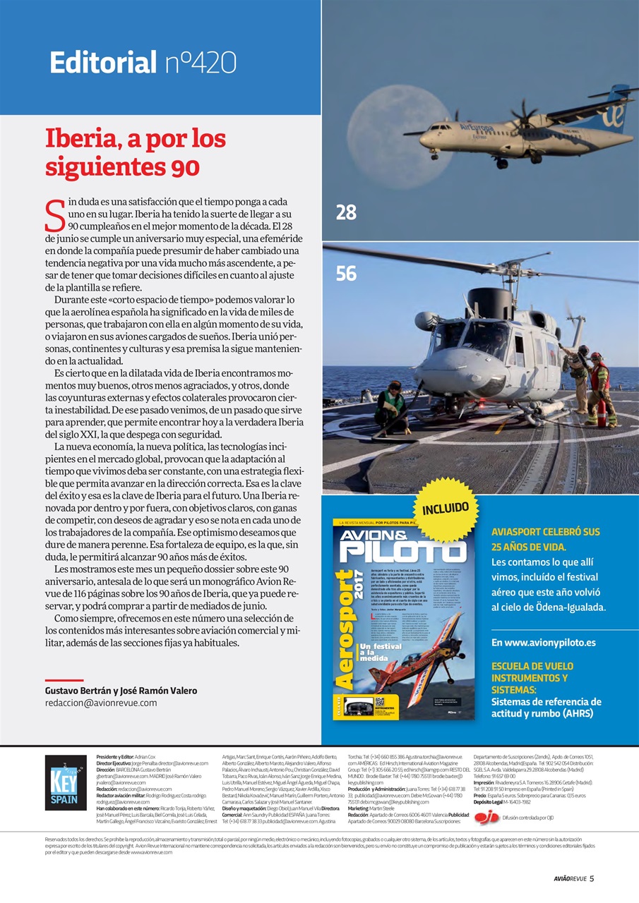 Avion Revue Internacional Preview Pages