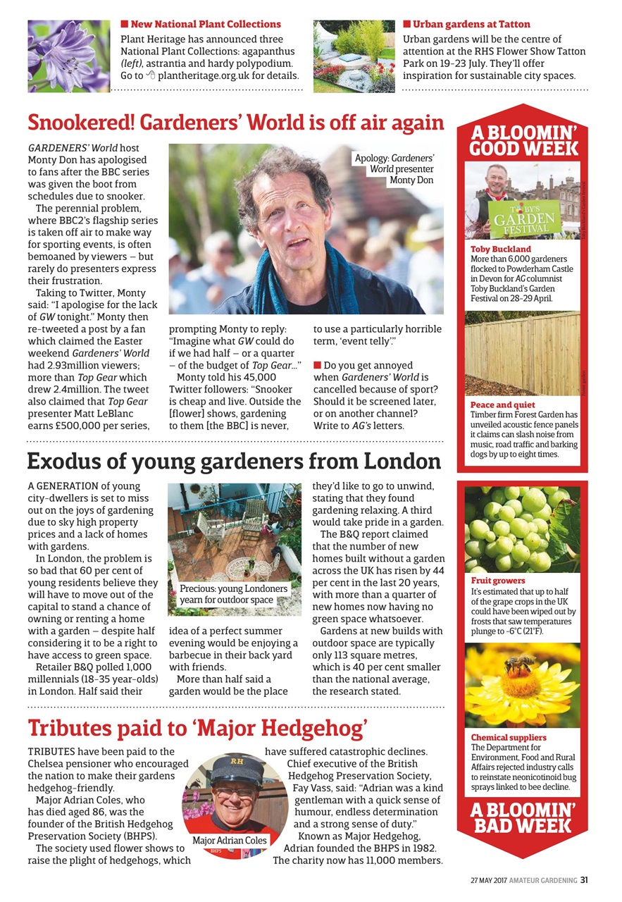 Amateur Gardening Preview Pages