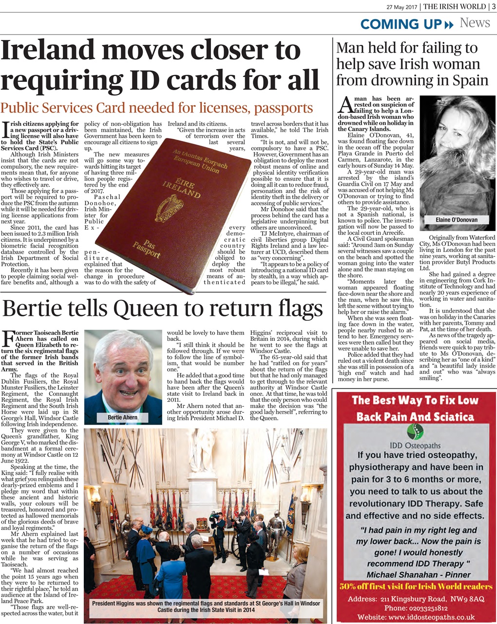 Irish World Preview Pages