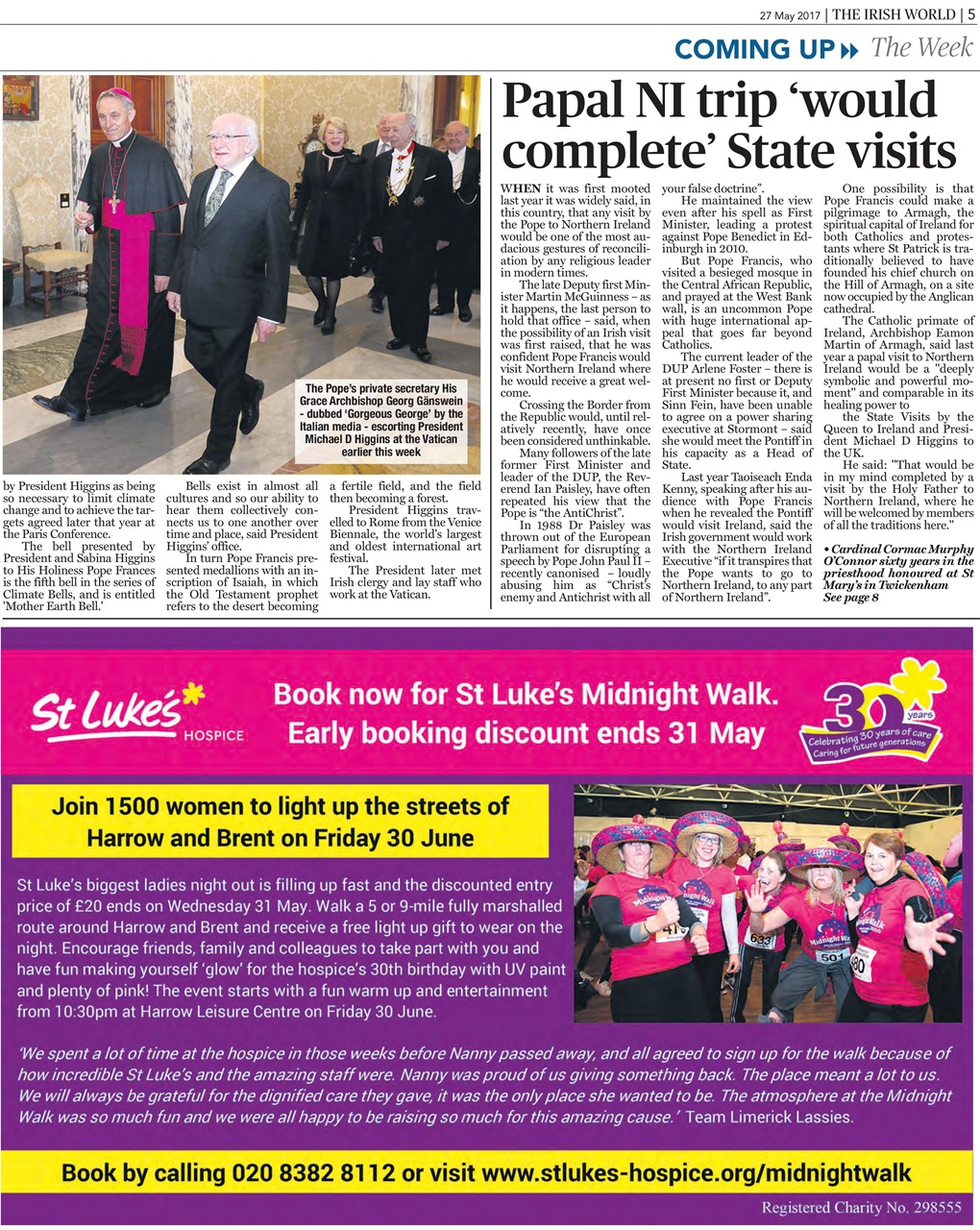 Irish World Preview Pages