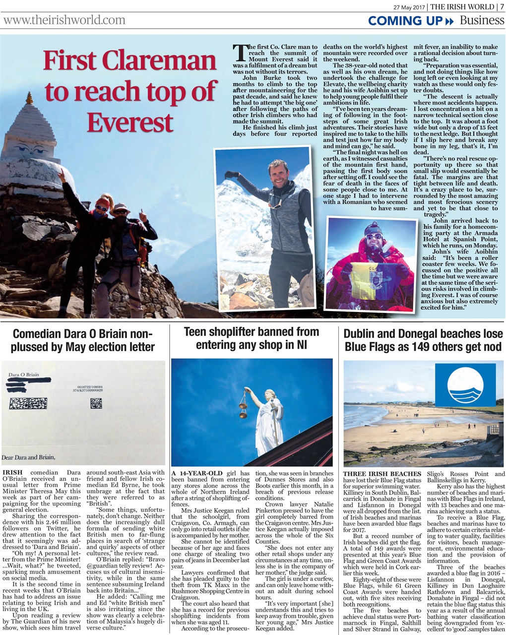 Irish World Preview Pages