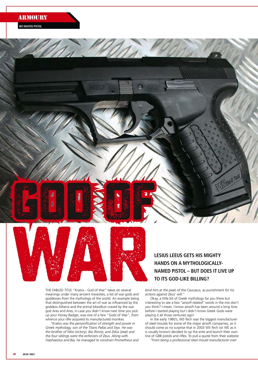 Airsoft Action Preview Pages