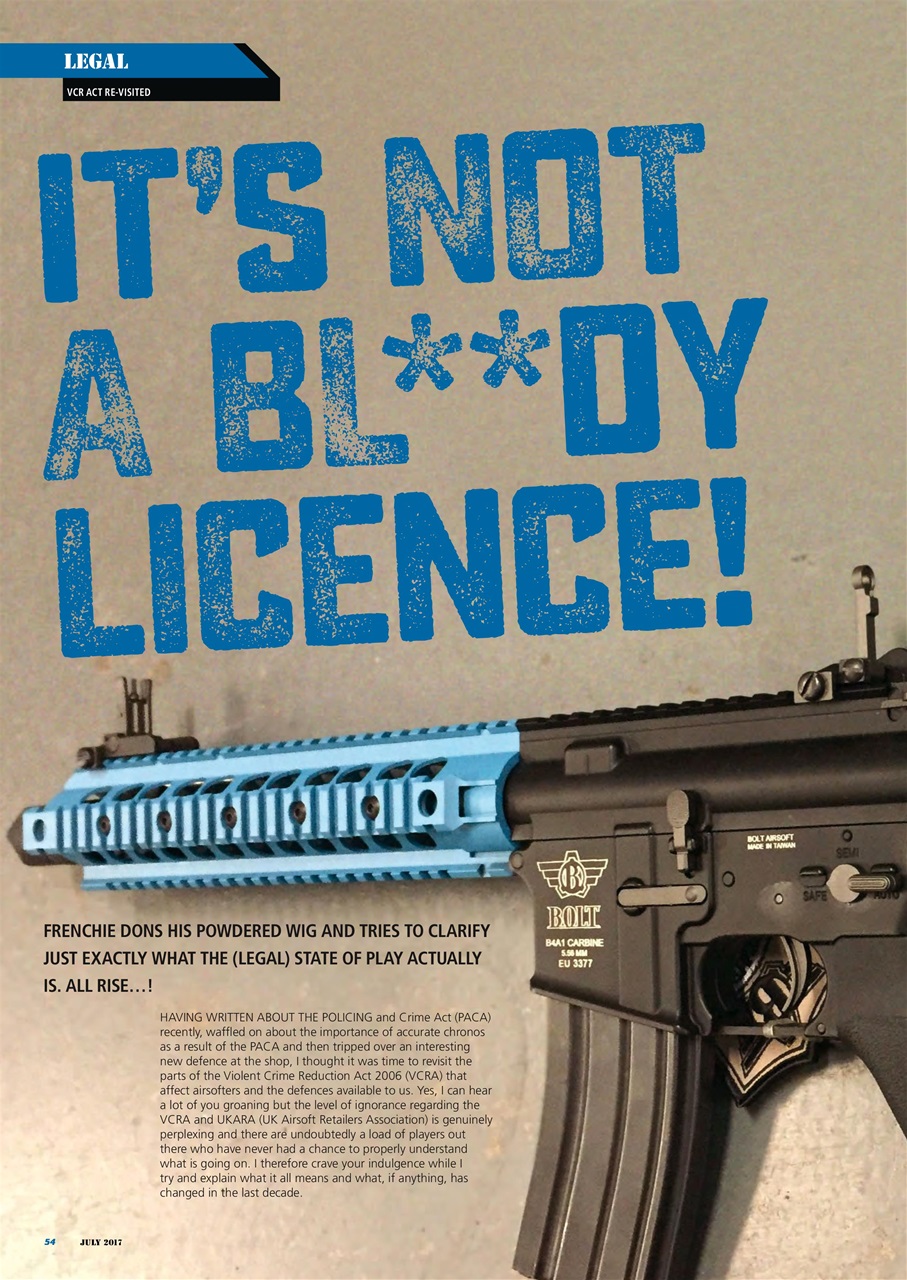 Airsoft Action Preview Pages