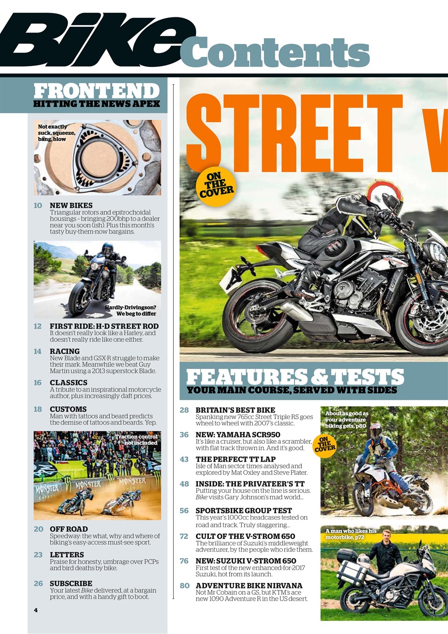 Bike Preview Pages