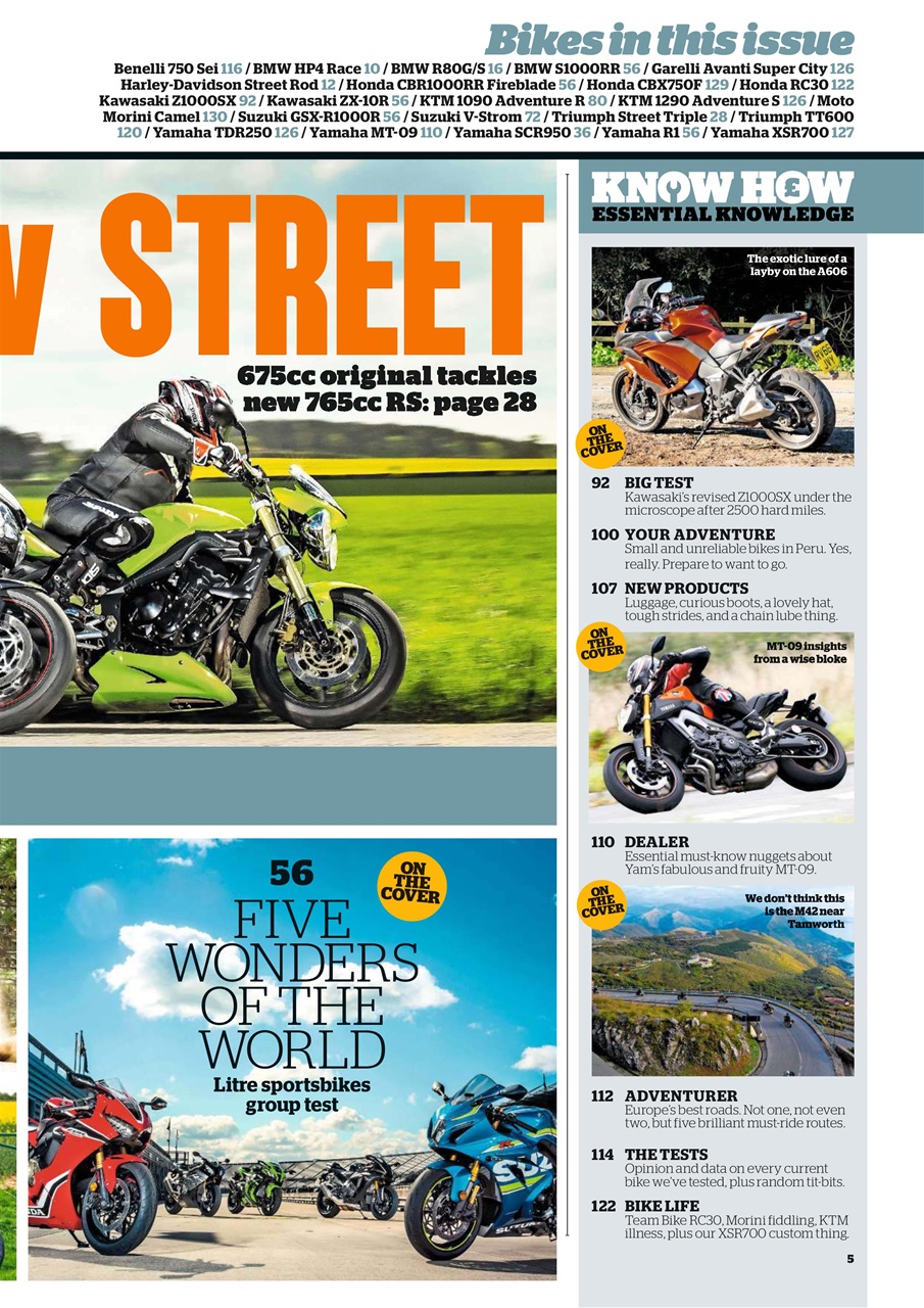 Bike Preview Pages