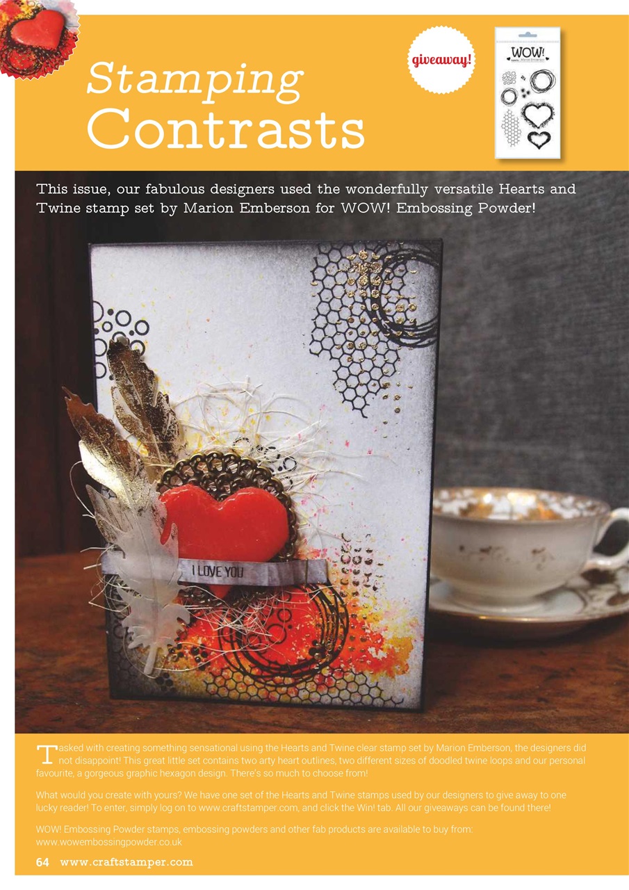 Craft Stamper Preview Pages