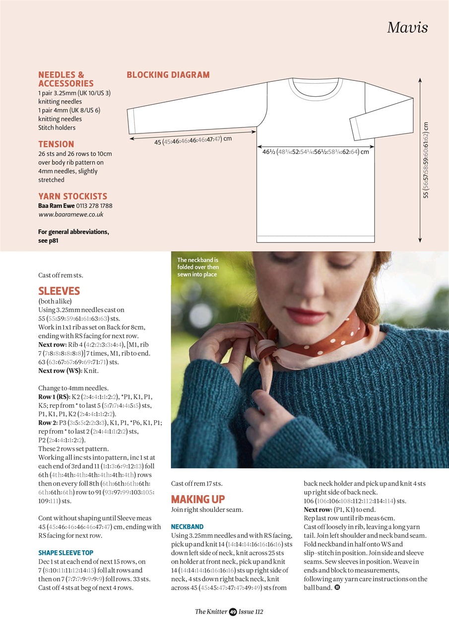 The Knitter Preview Pages