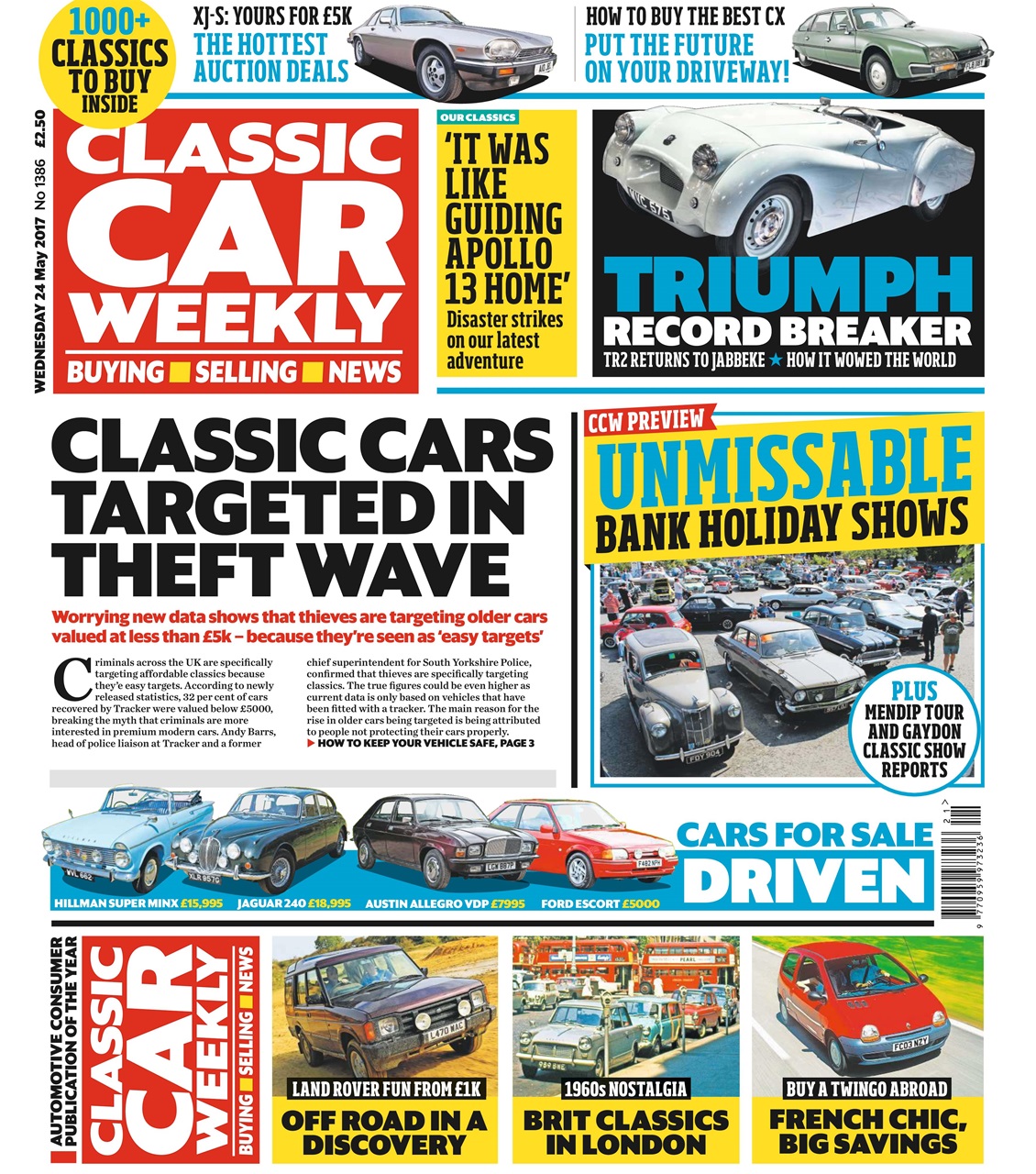 Classic Car Weekly Preview Pages