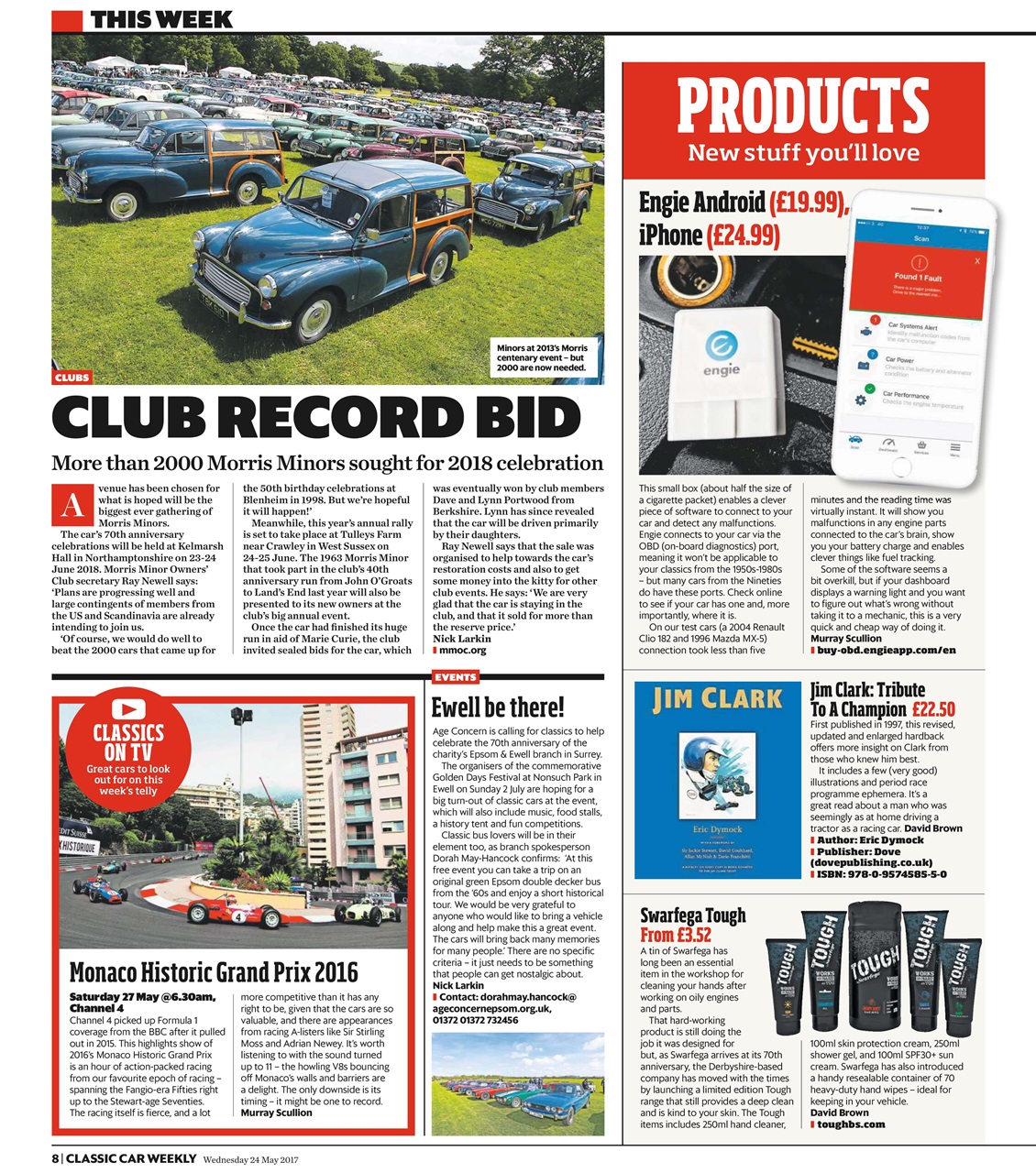 Classic Car Weekly Preview Pages