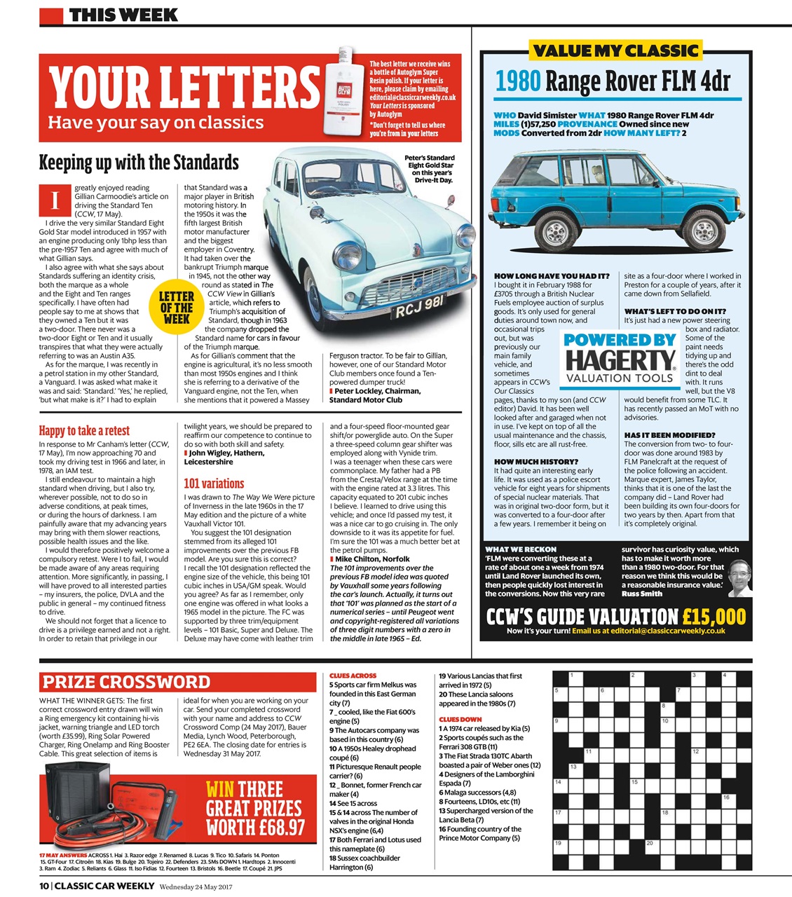 Classic Car Weekly Preview Pages