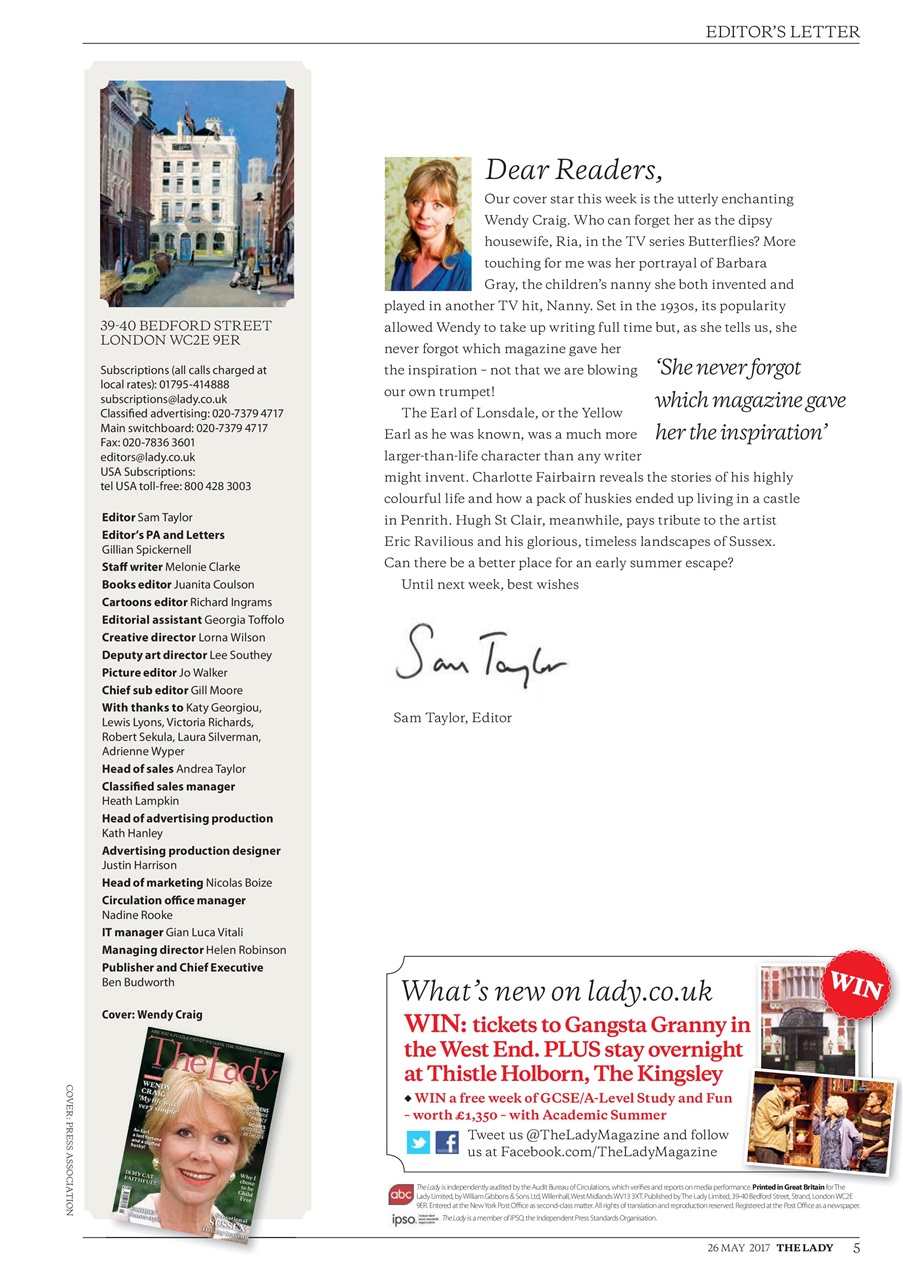 The Lady Preview Pages