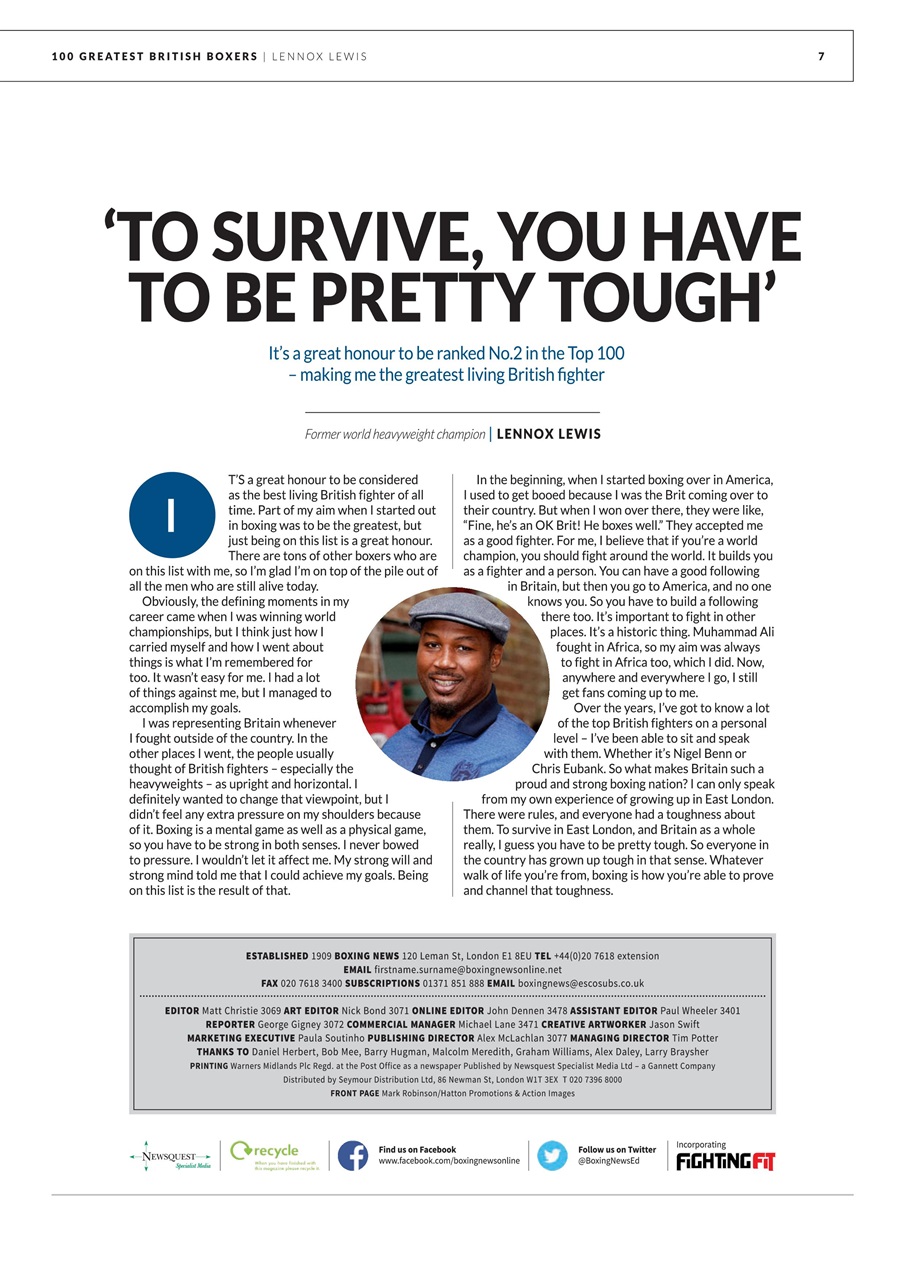 Boxing News Preview Pages