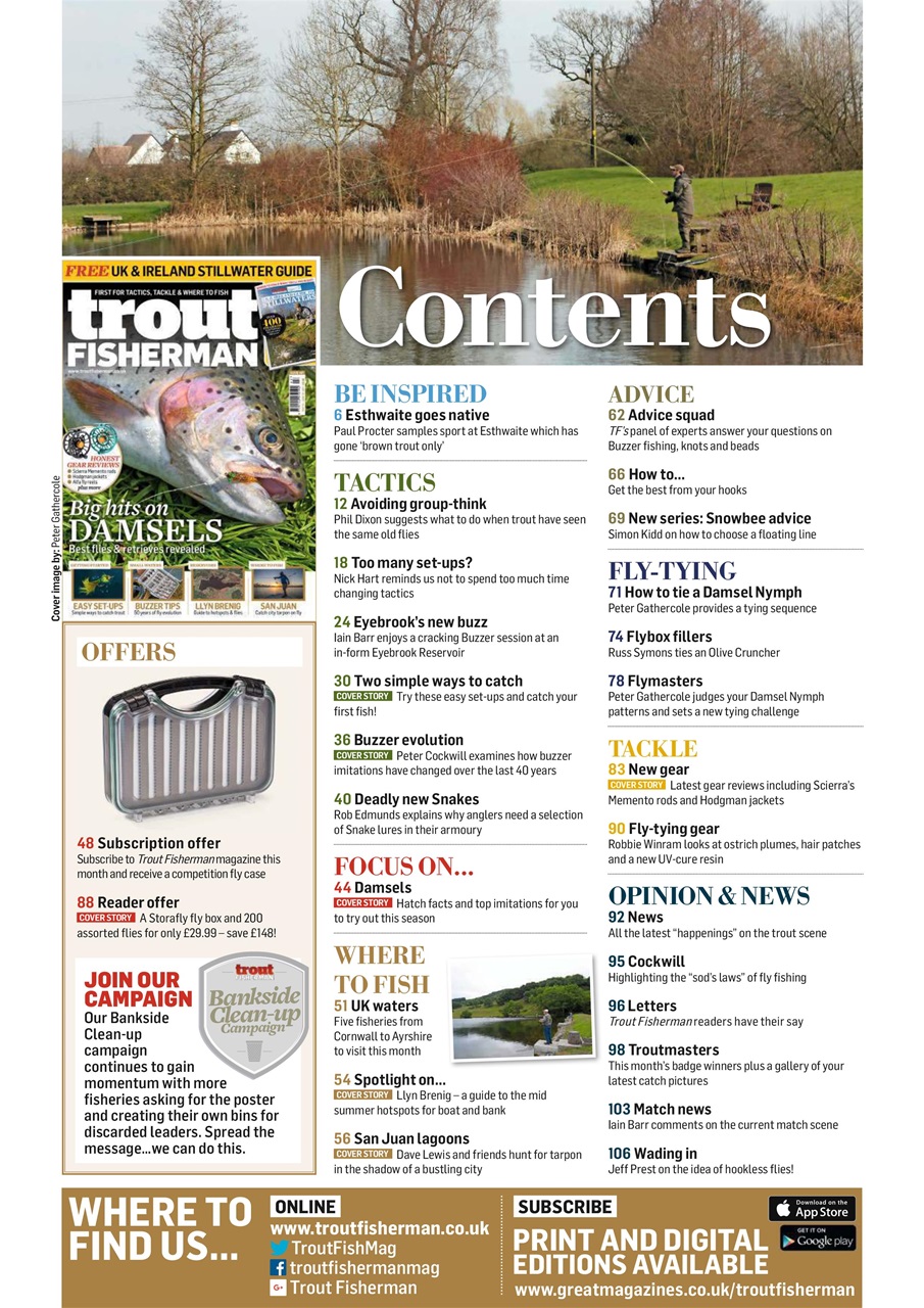 Trout Fisherman Preview Pages