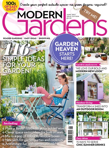 Modern Gardens issue June 2017