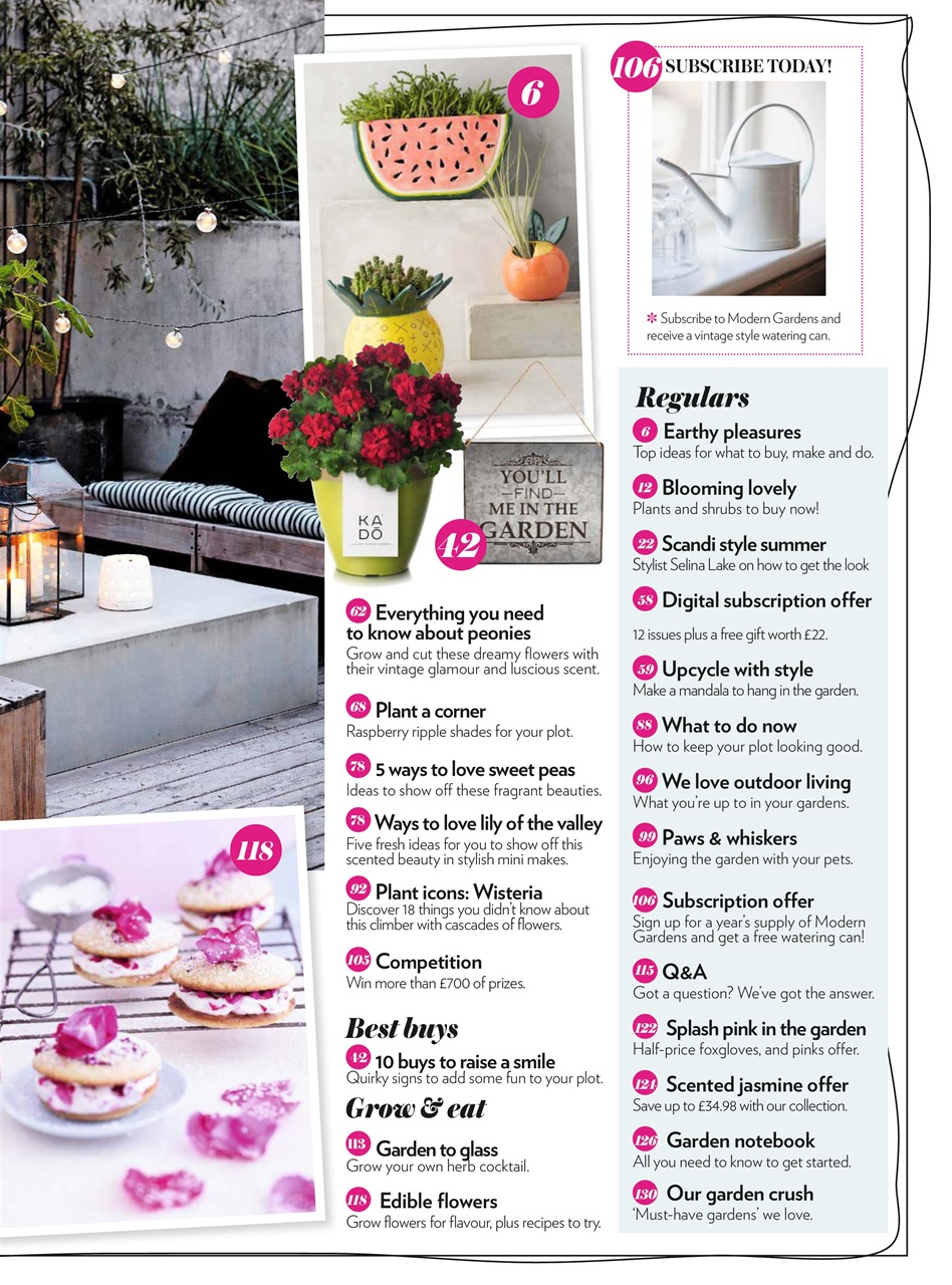 Modern Gardens Preview Pages