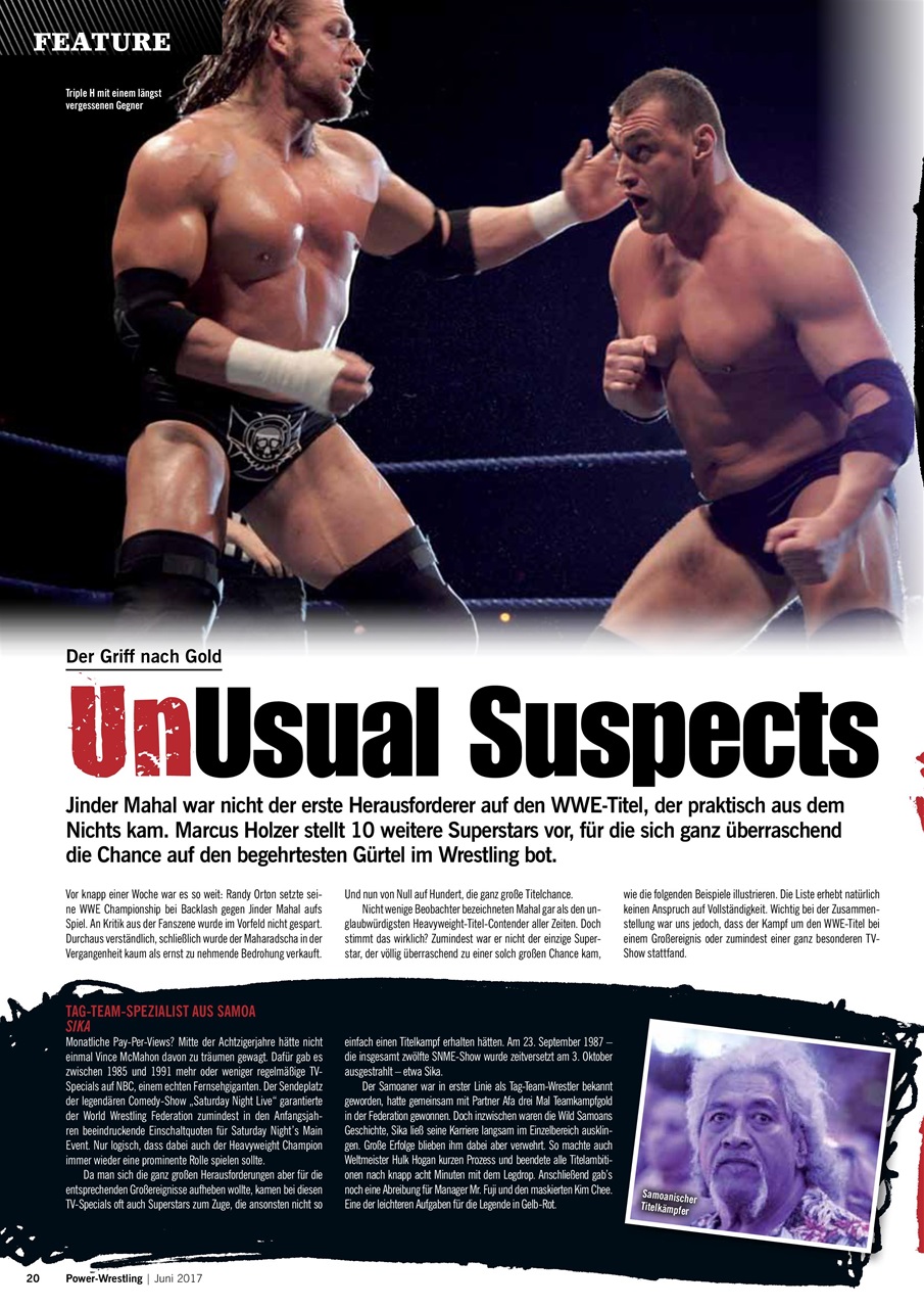 Power-Wrestling Preview Pages