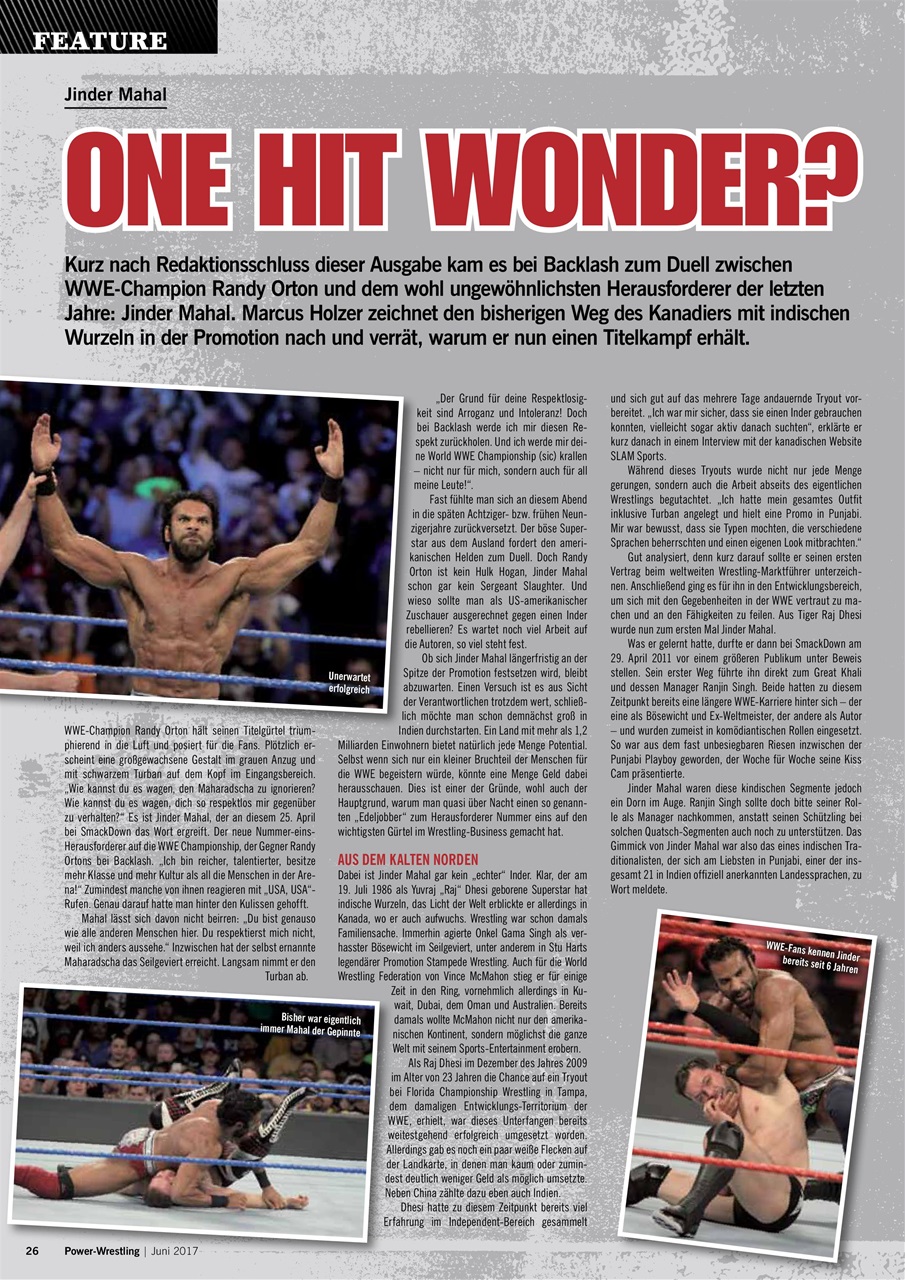 Power-Wrestling Preview Pages