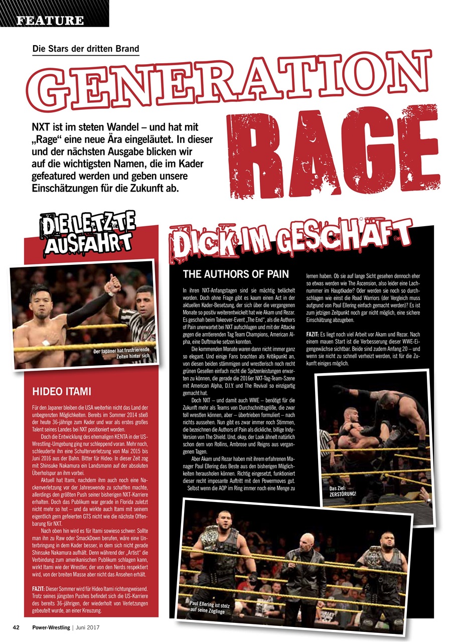 Power-Wrestling Preview Pages