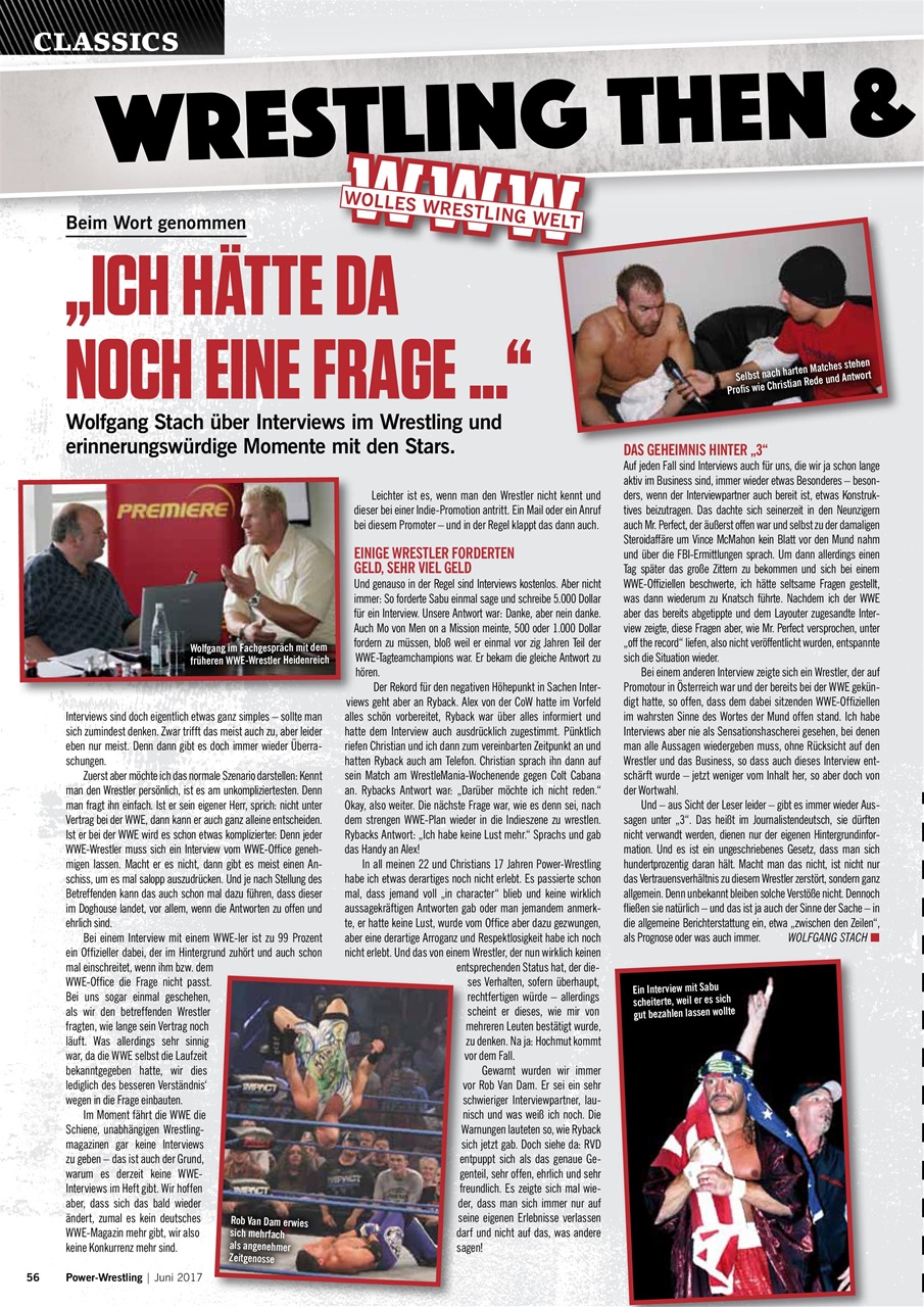 Power-Wrestling Preview Pages