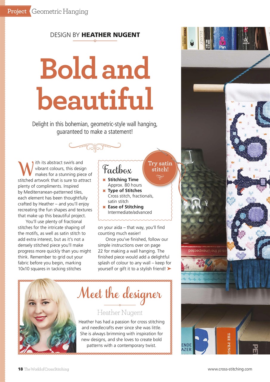 The World of Cross Stitching Preview Pages