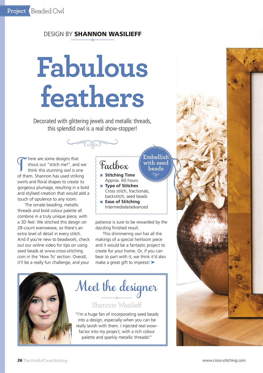 The World of Cross Stitching Preview Pages