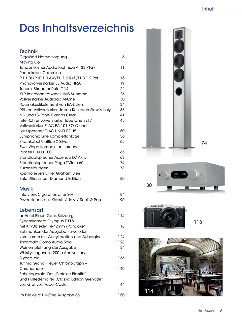 HiFi Stars Magazin Preview Pages