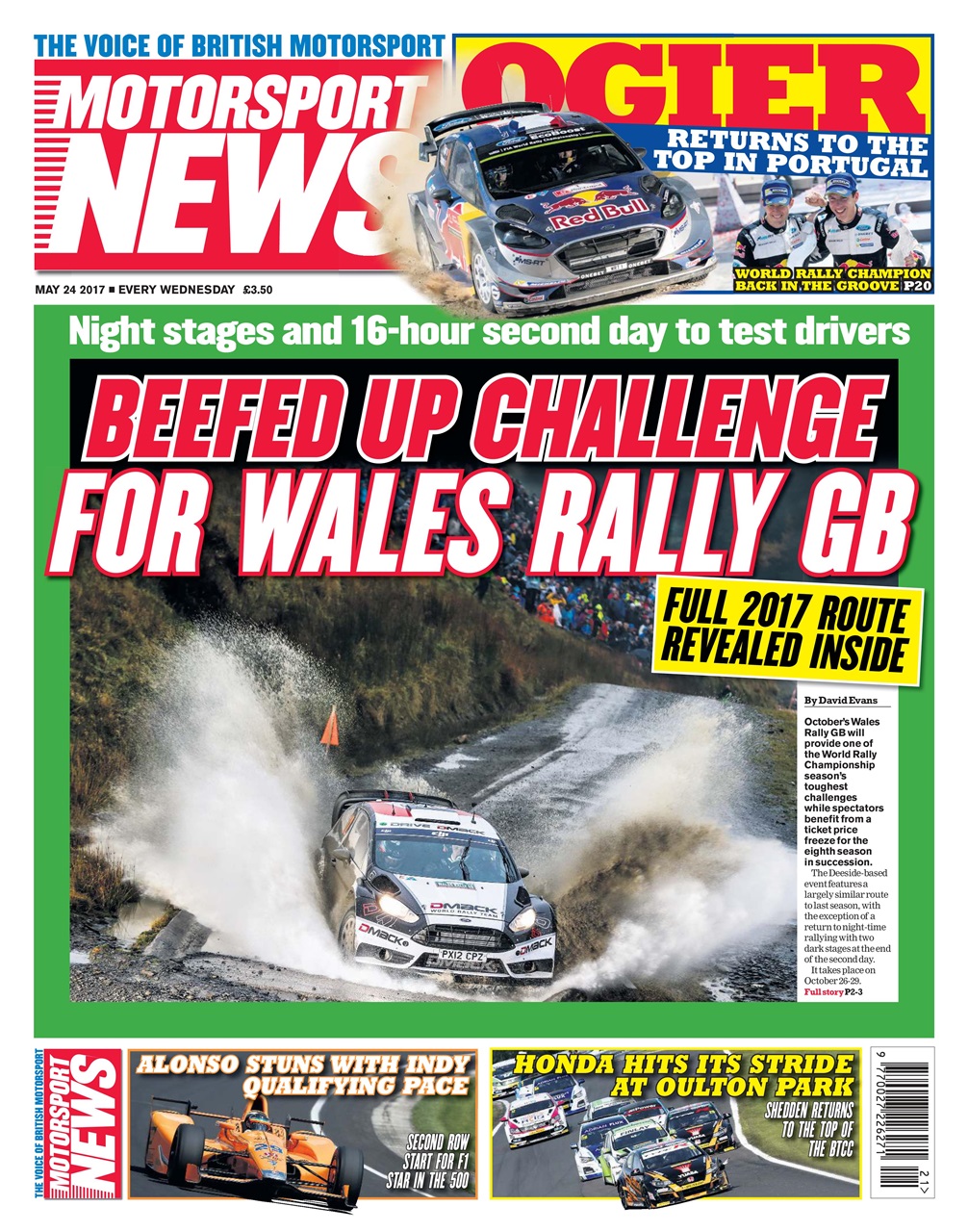 Motorsport News Preview Pages