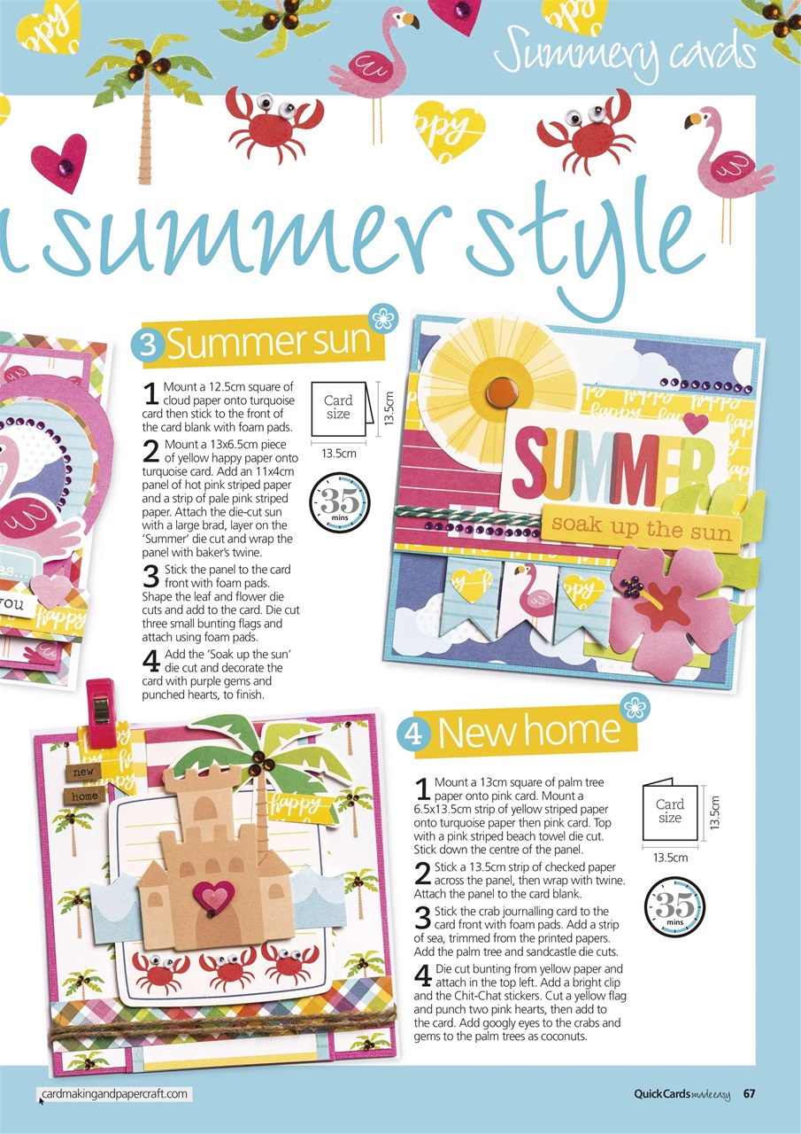 Quick Cards Made Easy Preview Pages