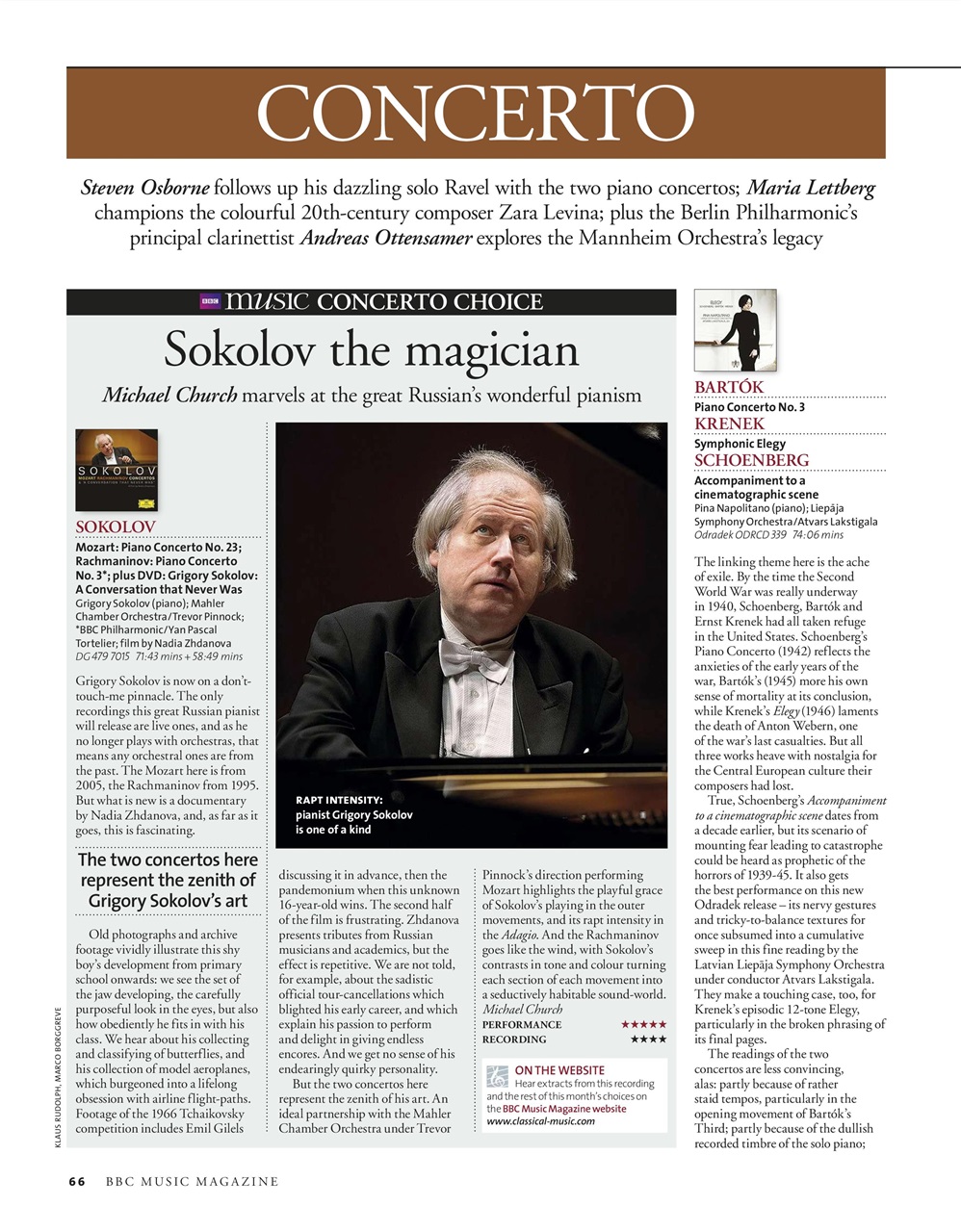 BBC Music Magazine Preview Pages