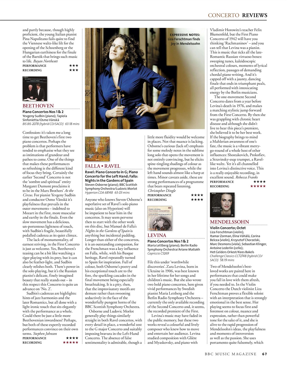 BBC Music Magazine Preview Pages