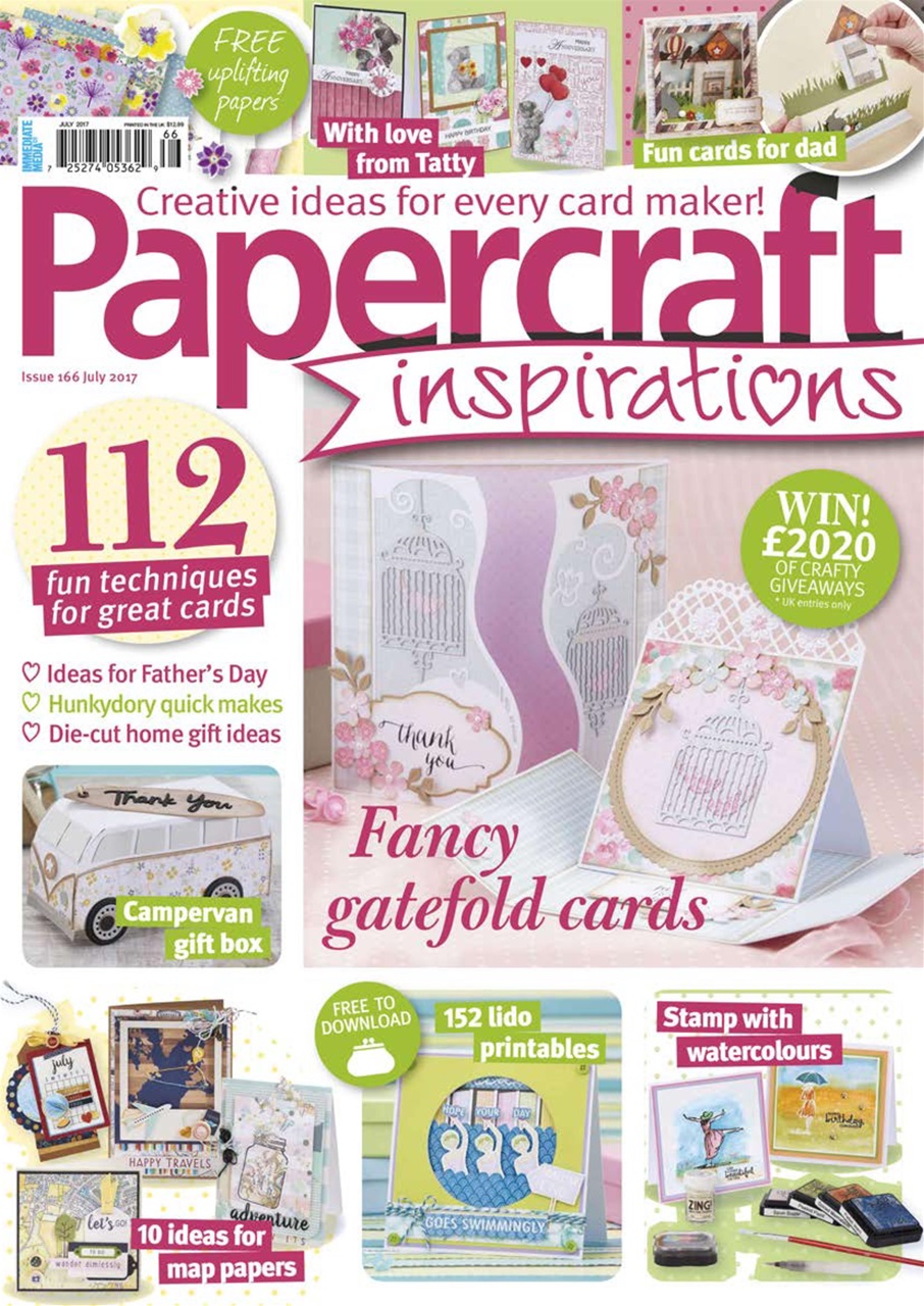 Papercraft Inspirations Preview Pages