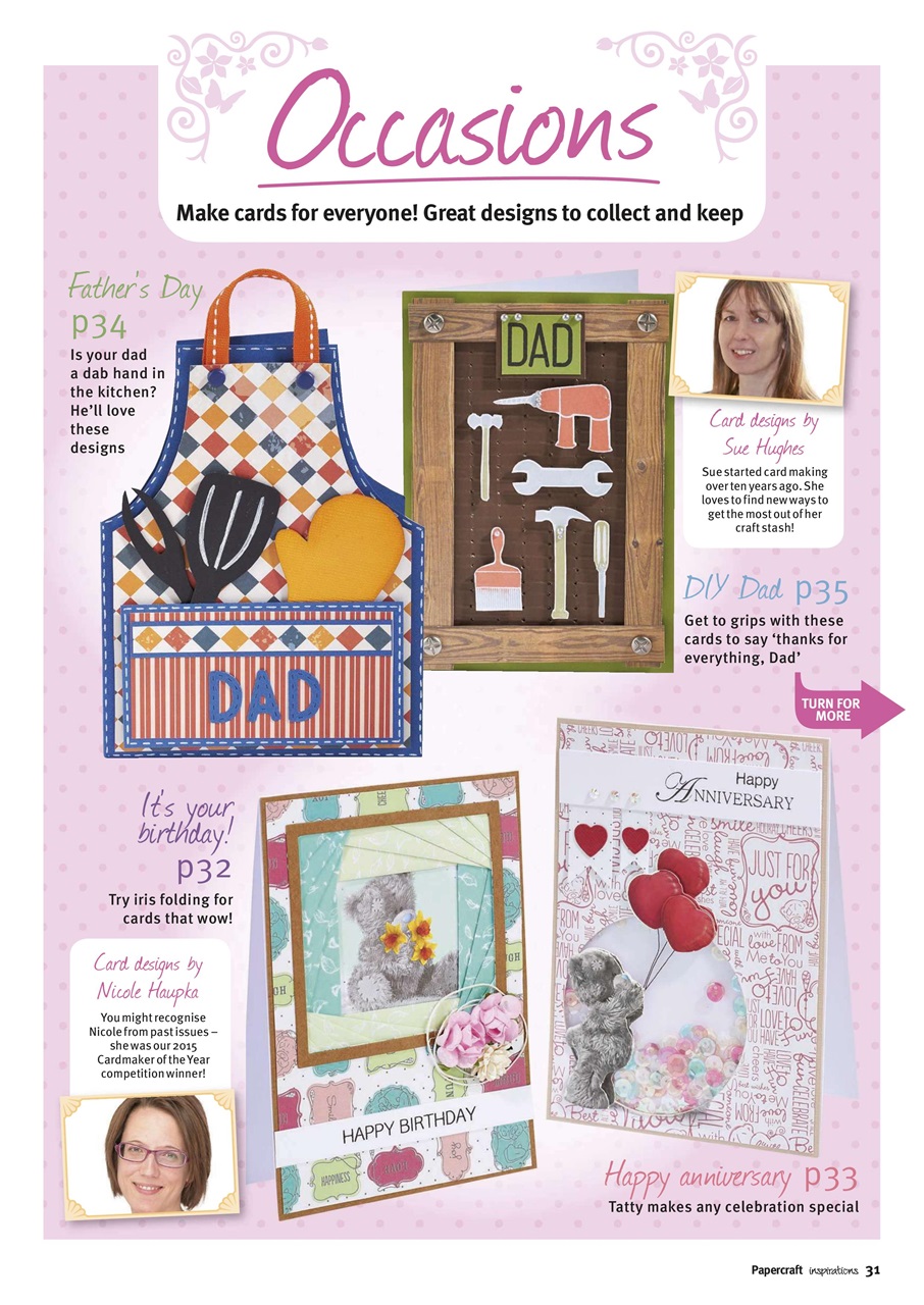 Papercraft Inspirations Preview Pages