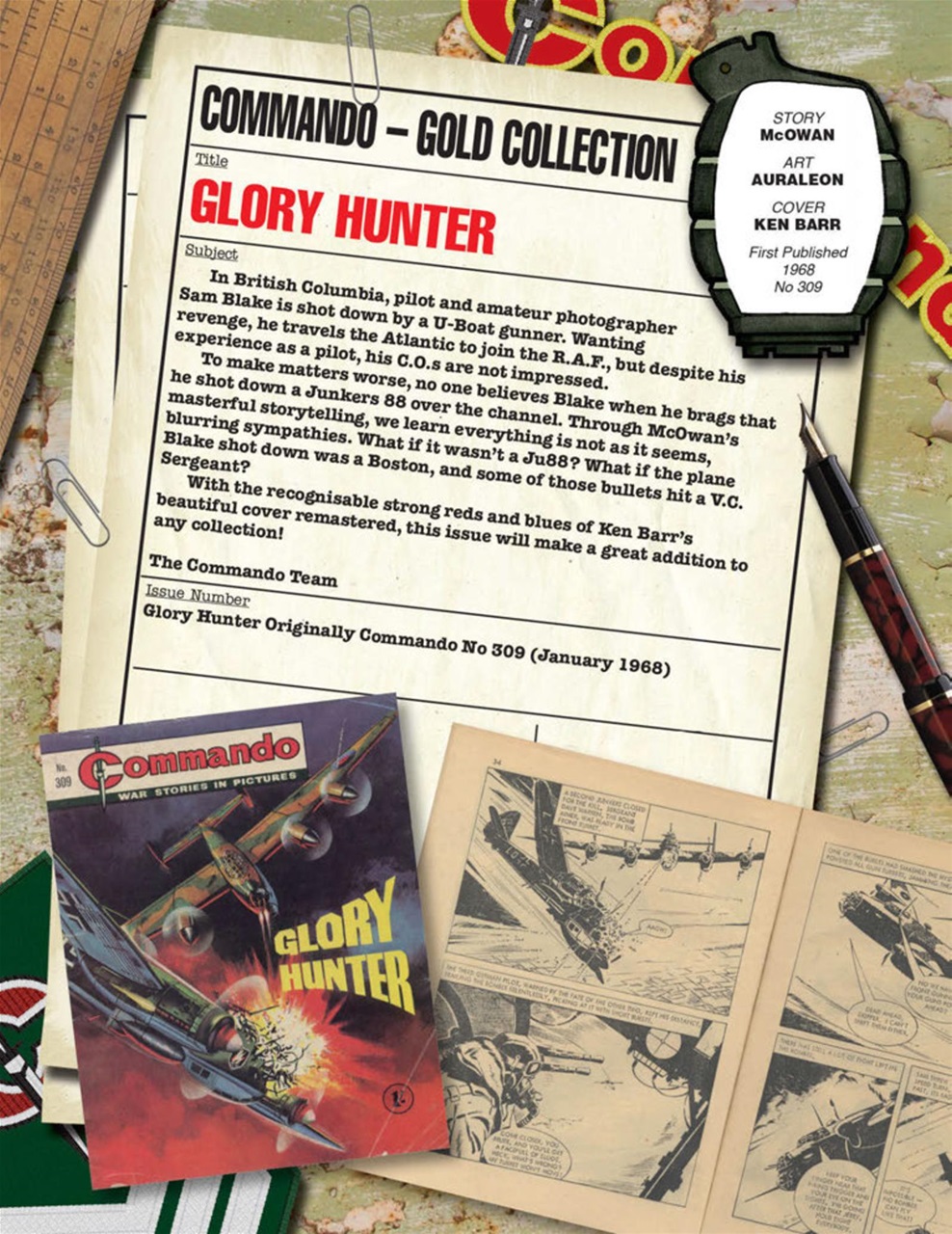 Commando Preview Pages