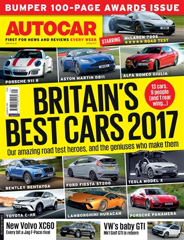Autocar issue 24th May 2017
