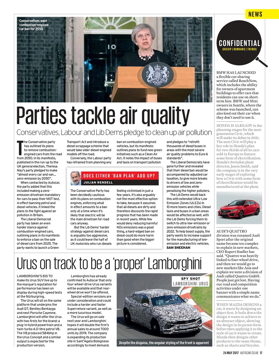 Autocar Preview Pages