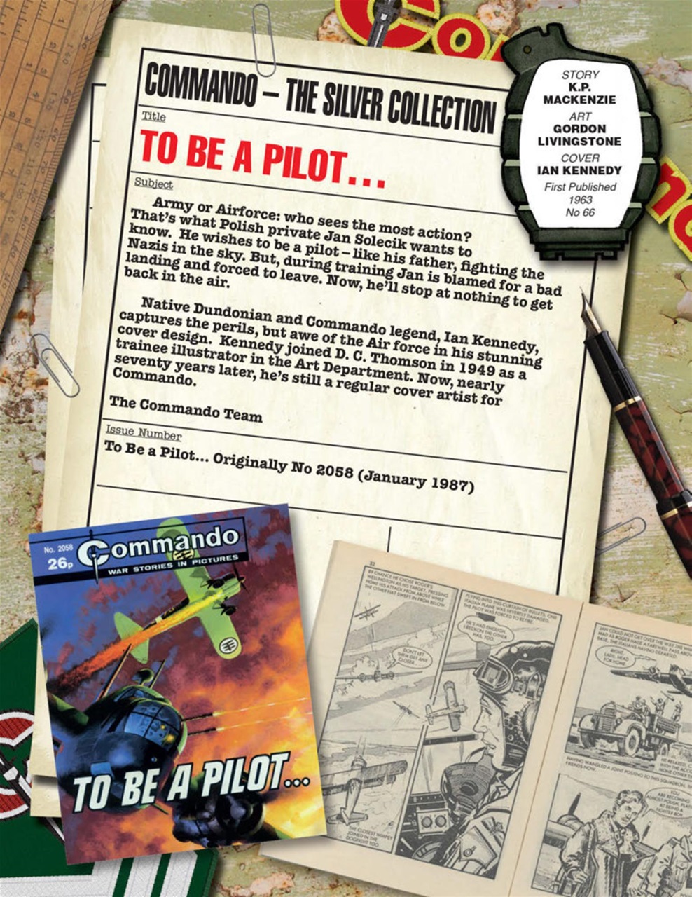 Commando Preview Pages