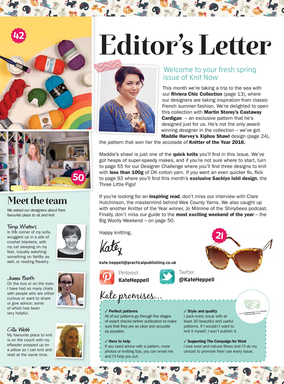 Knit Now Preview Pages