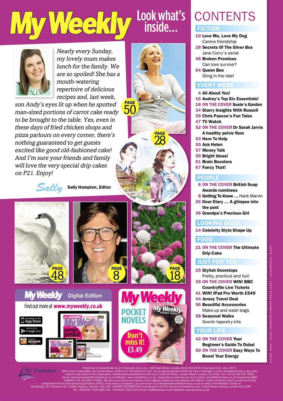 My Weekly Preview Pages