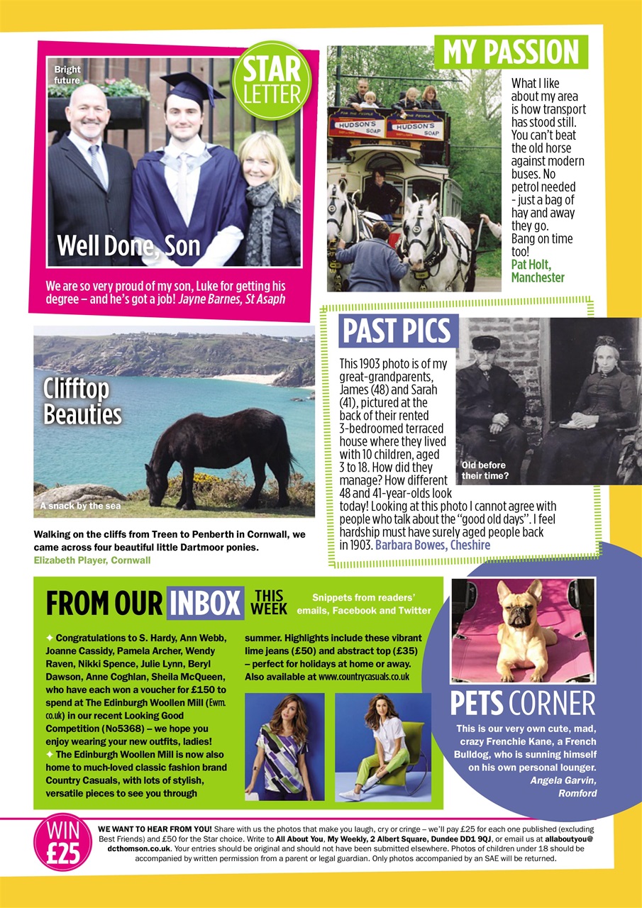 My Weekly Preview Pages